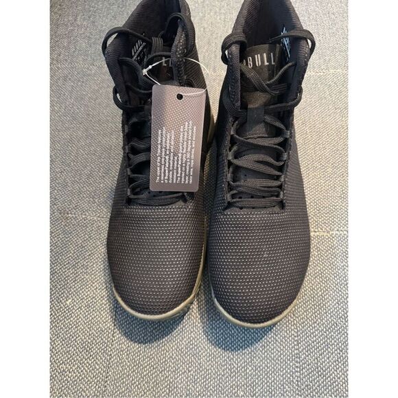 NWT NOBULL women’s Impact Outwork Edge high top sneakers size 7.5 black ivy cros - Picture 3 of 6